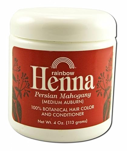 Henna (Persian) - Medium Auburn, Mahogany, 4 oz (Multi-Pack)3