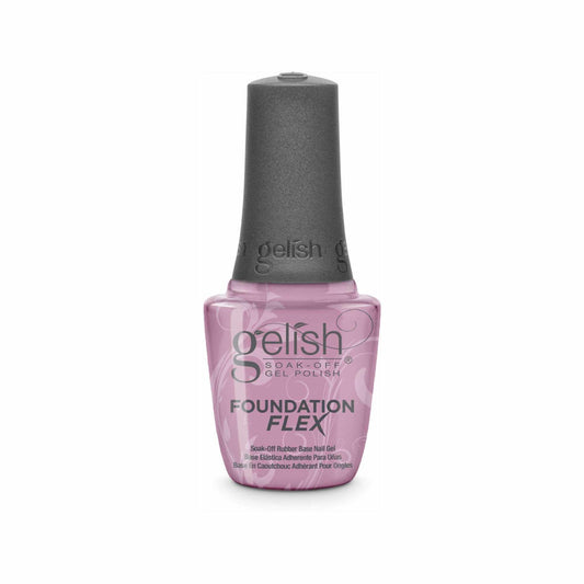Gelish Foundation Flex UV/LED Soak-Off Rubber Base Gel Nail - Light Pink, 15mL Beauty & Personal Care Gelish