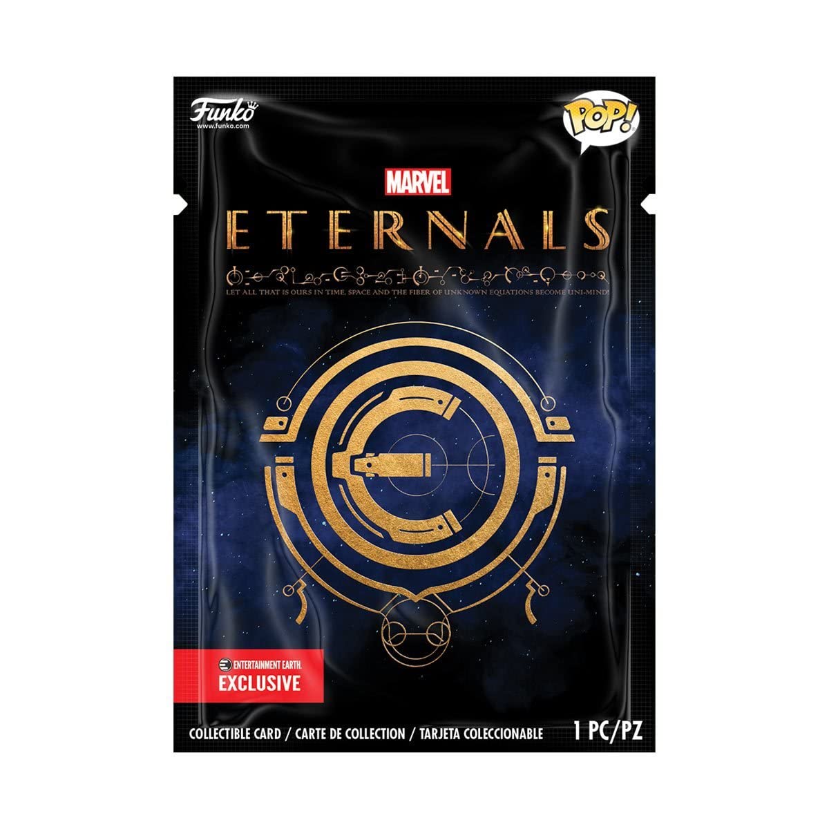 Eternals Kingo Pop! Vinyl Figure with Collectible Card - Entertainment Earth Exclusive