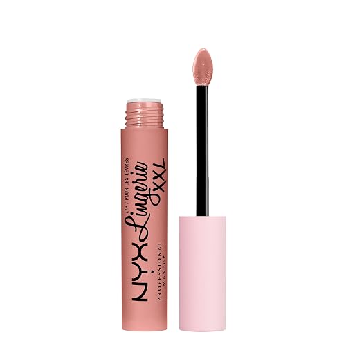 NYX PROFESSIONAL MAKEUP Lip Lingerie XXL Matte Liquid Lipstick - Undress'd (Pink Nude)