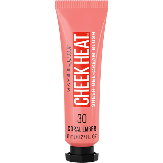 Maybelline New York Cheek Heat Gel-Cream Blush Makeup, Lightweight, Breathable Feel, Sheer Flush Of Color, Natural-Looking, Dewy Finish, Oil-Free
