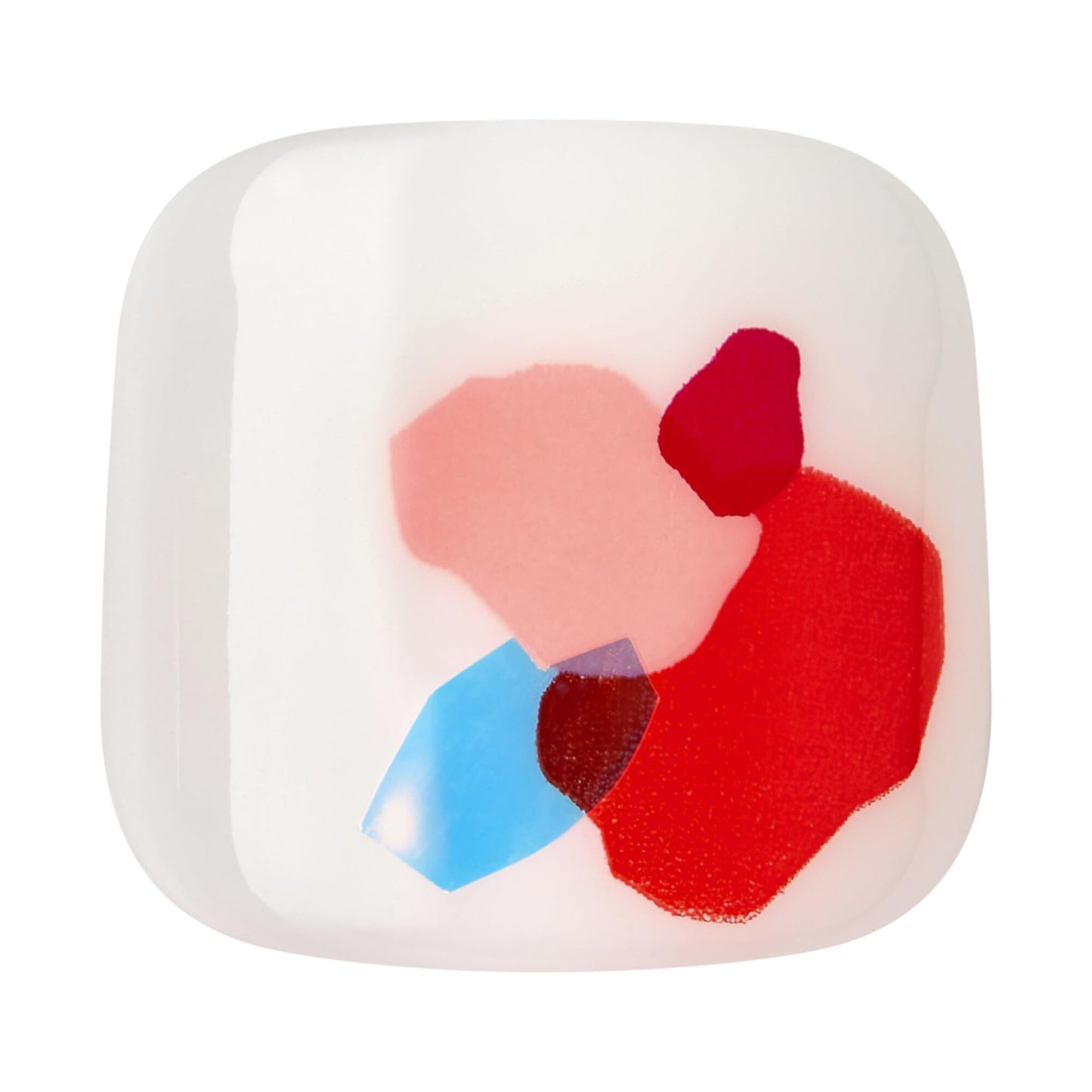 KISS Impress No Glue Pedi Press-On Toenails, Ruby, Red, White, Squoval Shape, Includes 24 Nails, Prep Pad, 1 Manicure Stick, 1 Mini File Beauty & Personal Care KISS