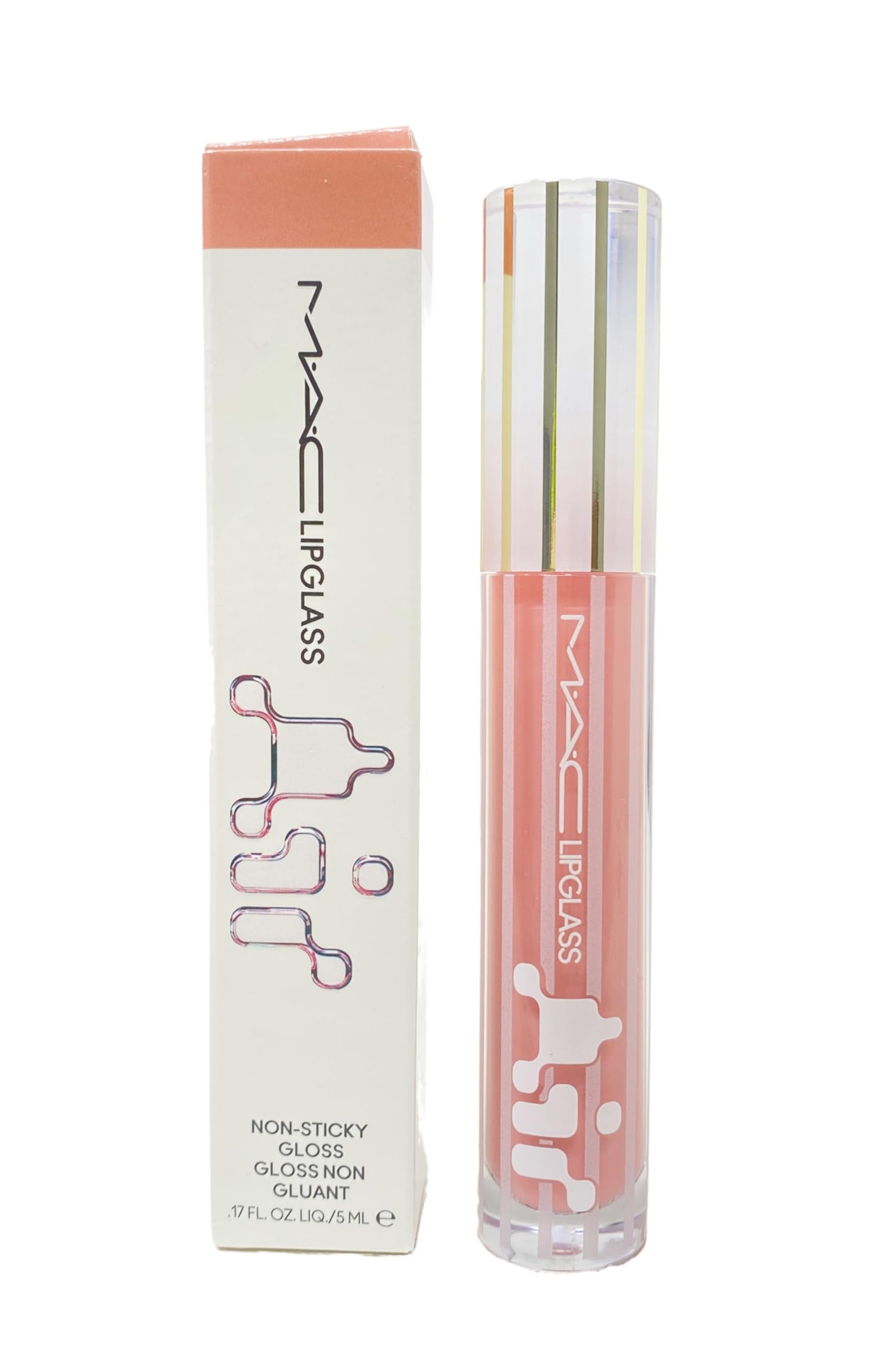 MAC Lip Glass Air Non-sticky Gloss - 222 Behaved (.17 Fl Oz / 5 ml)