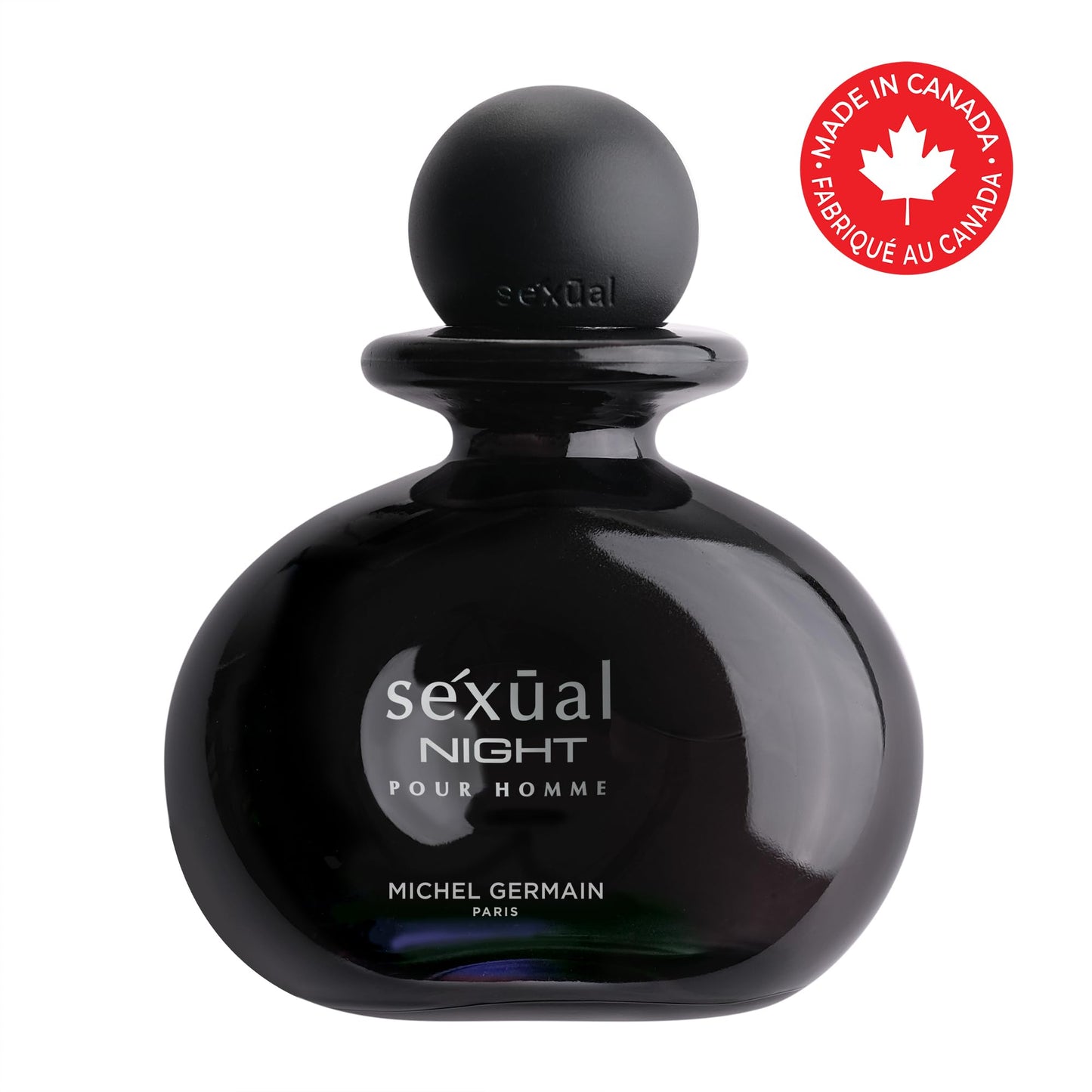 Michel Germain Sexual Noir Pour Homme Eau de Toilette Spray, Top Notes of Italian Bergamot, Crisp Grapefruit, Cardamom, Mysterious Dark Natural Oils Beauty & Personal Care Michel Germain