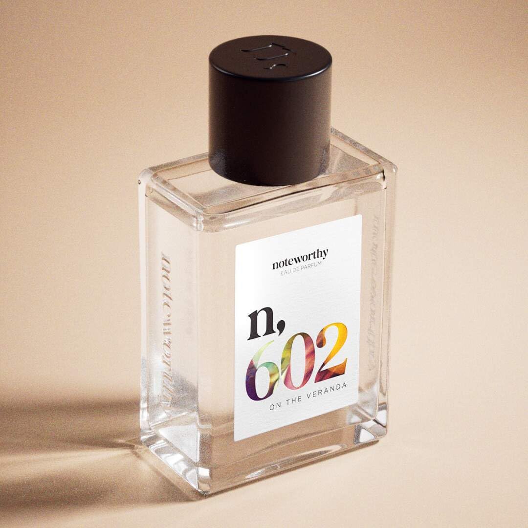 Noteworthy n,602 On the Veranda Eau De Parfum - Baies Roses, Ylang Ylang, Jasmine | Sophisticated, Warm Fragrance for Any Occasion | Long-lasting Beauty & Personal Care Noteworthy