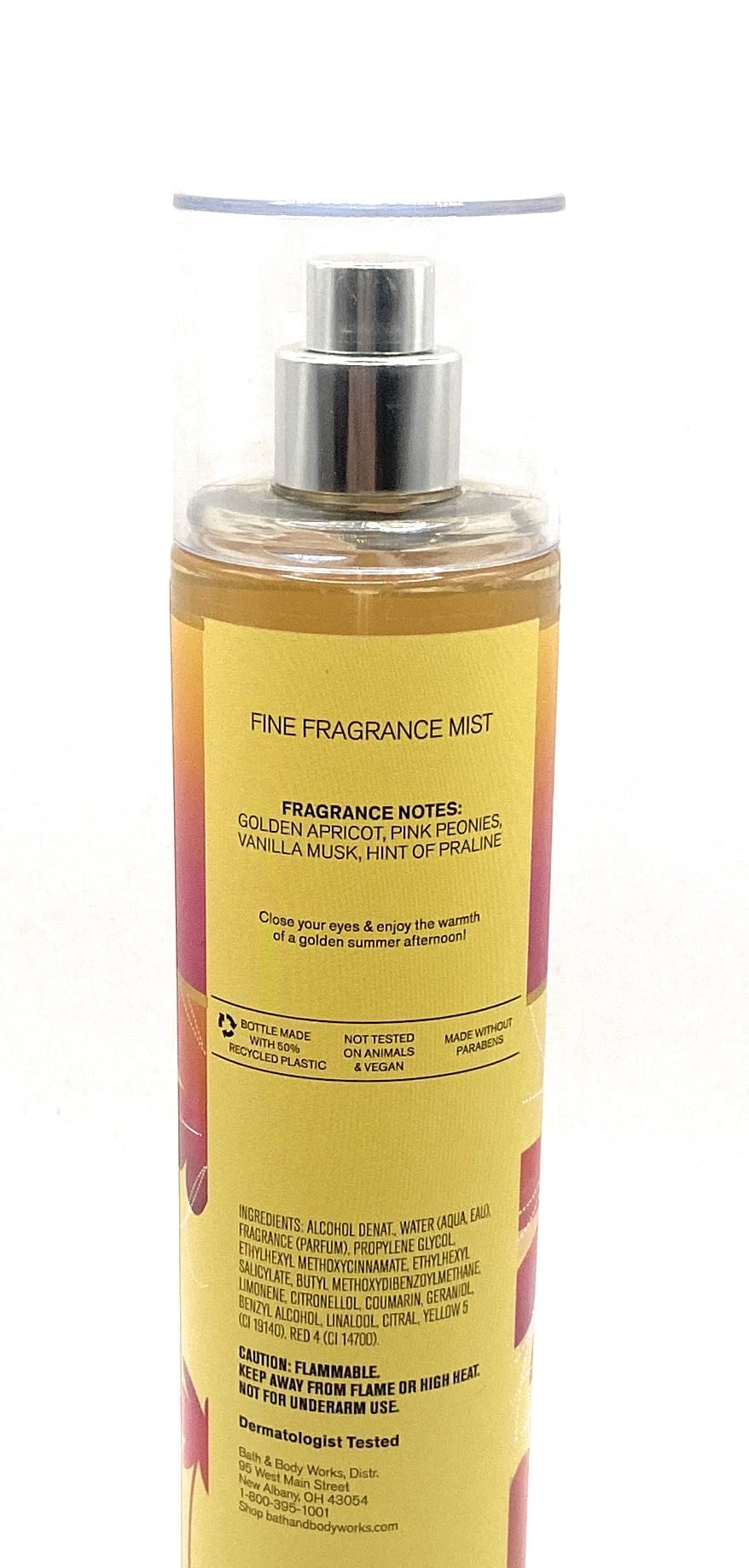 Bath and Body Works Forever Sunshine Fine Fragrance Mist 8 Fluid Ounce Body Spray (2023 Limited Edition)