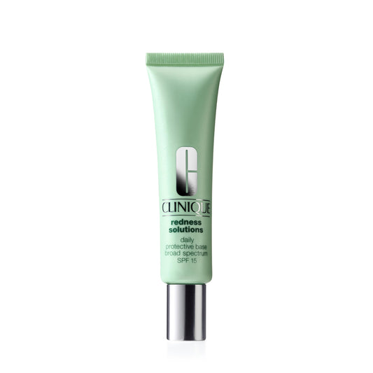 Clinique Redness Solutions Daily Protective Base Broad Spectrum SPF 15 Oil Free Tinted Face Primer | Color Corrector + Appropriate for Skin