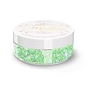 MARBLERS Mermaid Shaped Face & Body Glitter [Green] 0.18oz (5g) | Chunky | Chopped | Flake | Non-Toxic | Vegan | Cruelty-Free | Festival, Rave & Party