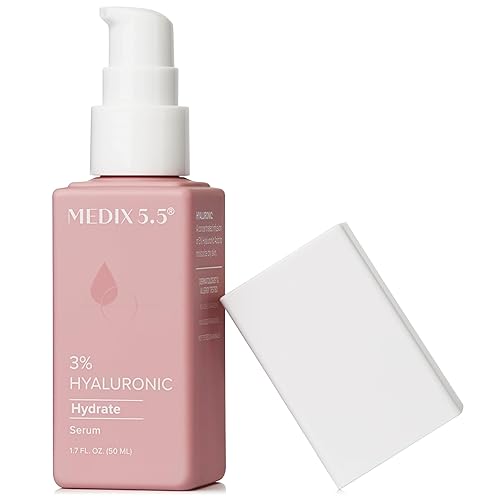 MEDIX 3% Concentrated Hyaluronic Acid Hydrating Gel Body Booster Dry Skin Moisturizer, Anti Aging Skin Care Booster For Restoring Skin Barrier