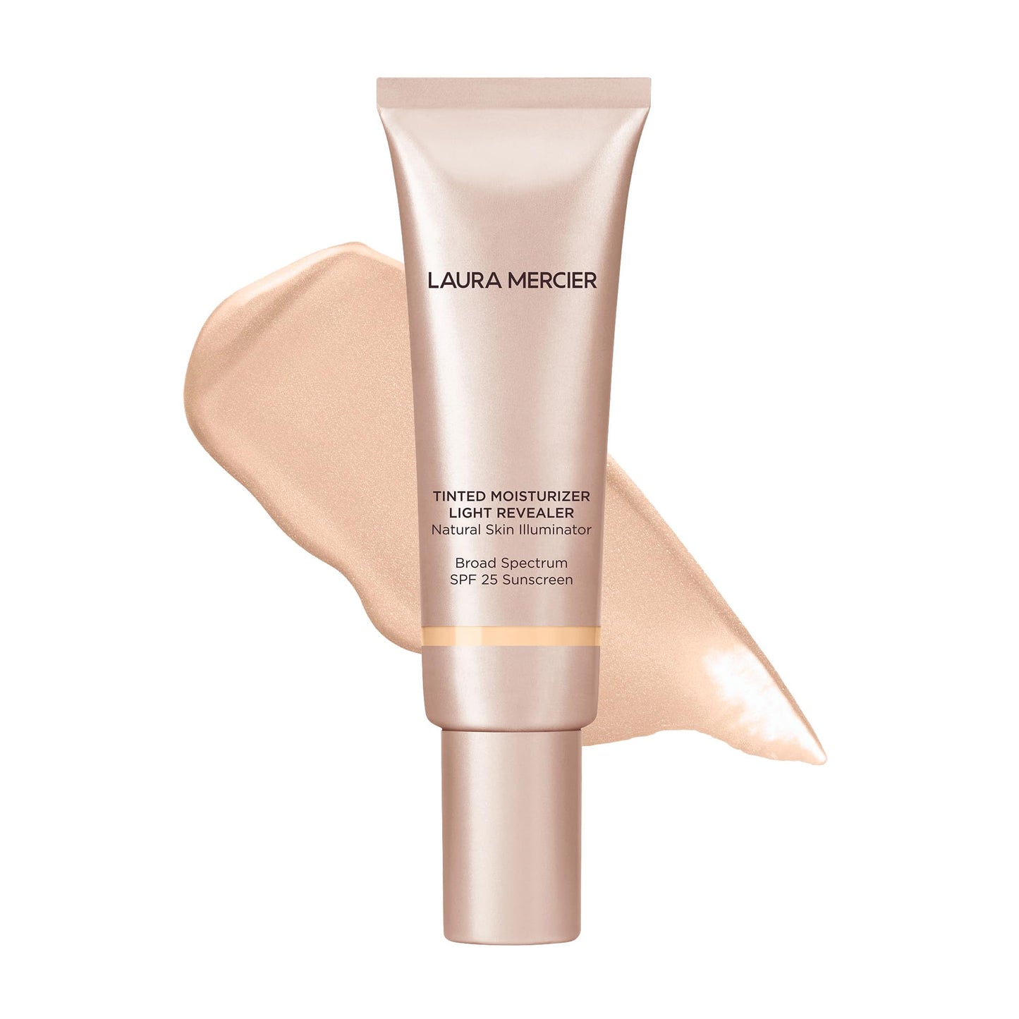 Laura Mercier Tinted Moisturizer Light Revealer Natural Skin Illuminator with SPF 25: All Day Hydration, Ultra-Sheer Coverage, Luminous & Radiant
