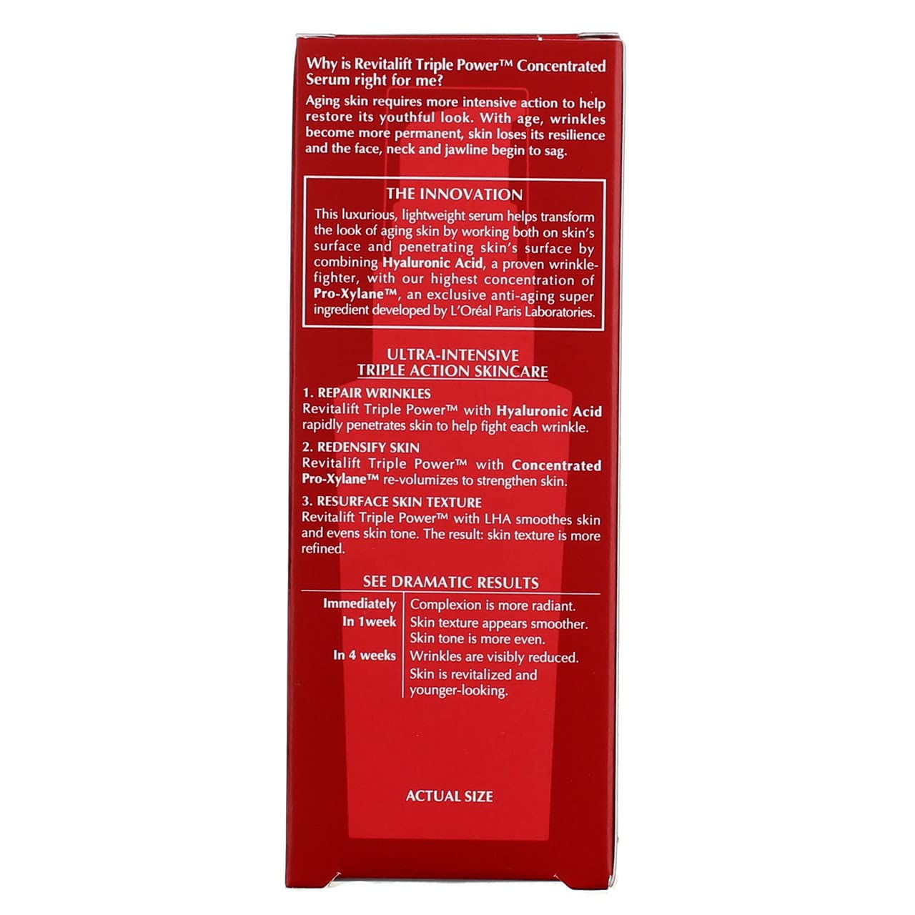 L'Oreal Paris Revitalift Triple Power Concentrated Serum Treatment (Pack of 3)