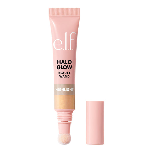 e.l.f. Halo Glow Highlight Beauty Wand, Liquid Highlighter Wand For Luminous, Glowing Skin, Buildable Formula, Vegan & Cruelty-free, Starstruck
