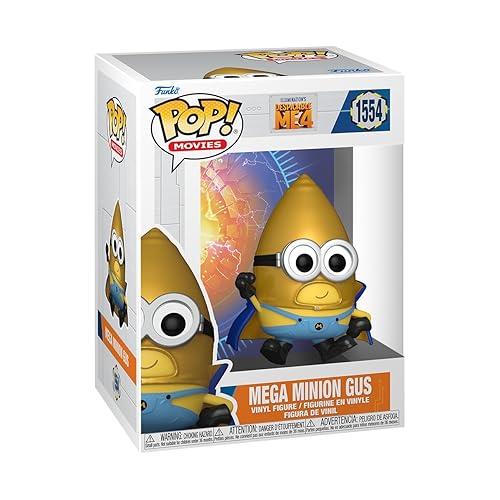 Funko POP! Movies: Despicable Me 4 - Super Gus - Despicable Me: Minions - Collectable Vinyl Figure - Gift Idea - Official Merchandise - for Kids…