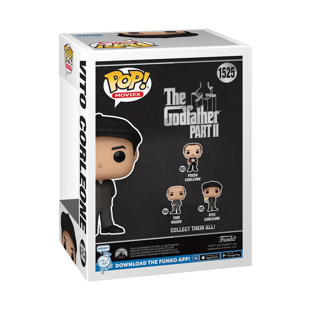 Funko POP! Movies: The Godfather Part 2- Vito Corleone - Collectable Vinyl Figure - Gift Idea - Official Merchandise - for Kids & Adults - Movies…