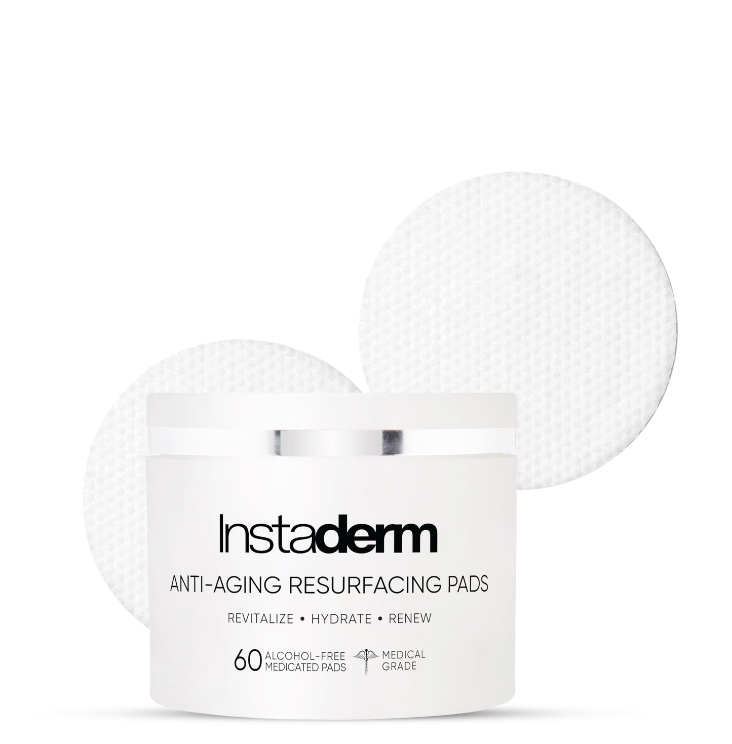 Anti-Aging Resurfacing Pads - Smooth’s Fine Lines, Wrinkles, Dark Spots & Skin Roughness to Enhance the Skins Texture & Tone for Radiant Glow.