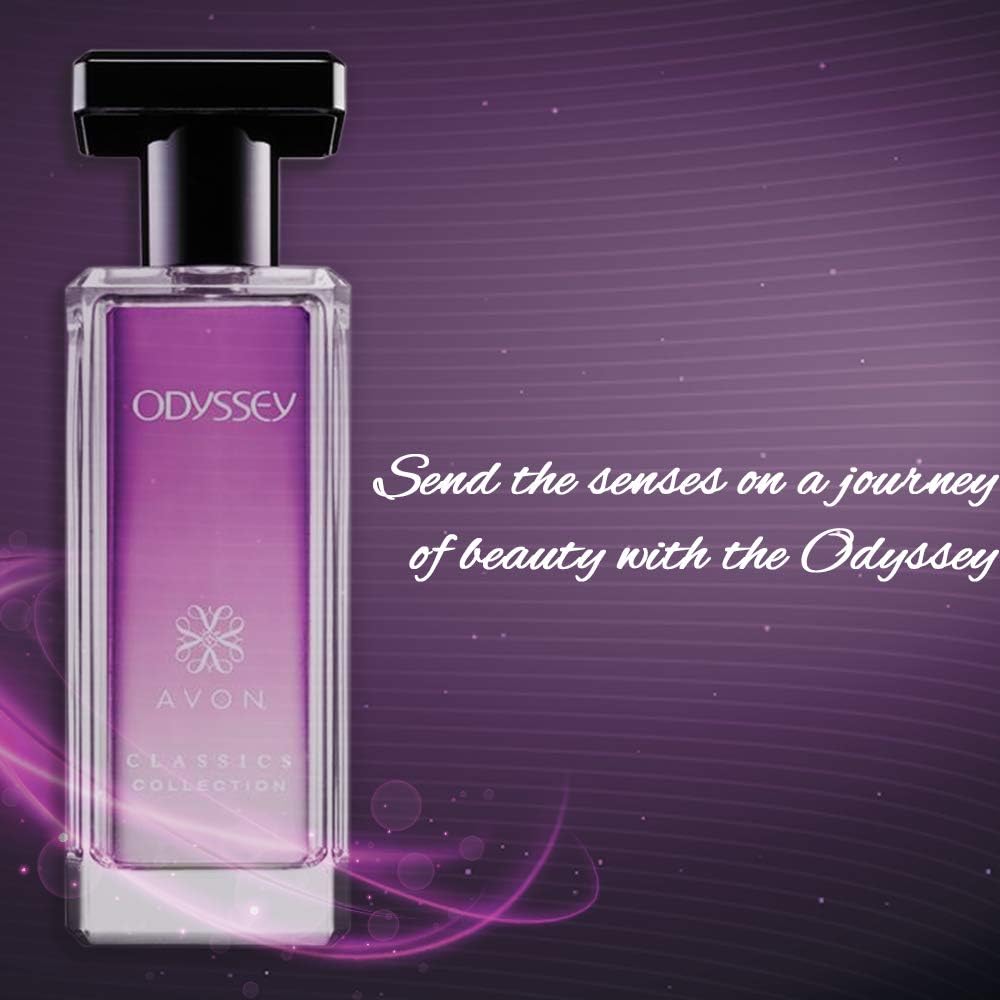 Avon Classics Odyssey Cologne 1.7 fl. oz. | Soft Floral Avon Perfume for Women | Clean Scent Perfume with Tuberose, Ylang-Ylang & Oakmoss