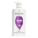 Pantene Pro-V Volume & Body 2 in 1 Shampoo & Conditioner,17.9 fl oz Pump Bottle