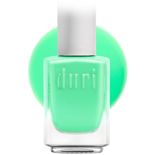duri Nail Polish, 112S Pie In The Sky, Pastel Mint Green