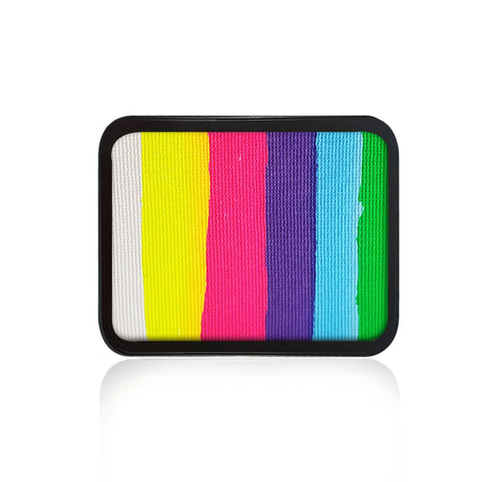 Kraze FX Face Paint Palette Refill - Incandescent (20 gm), Professional 1-Stroke Split Cake, Hypoallergenic, Non-Toxic, Water Activated Halloween Face