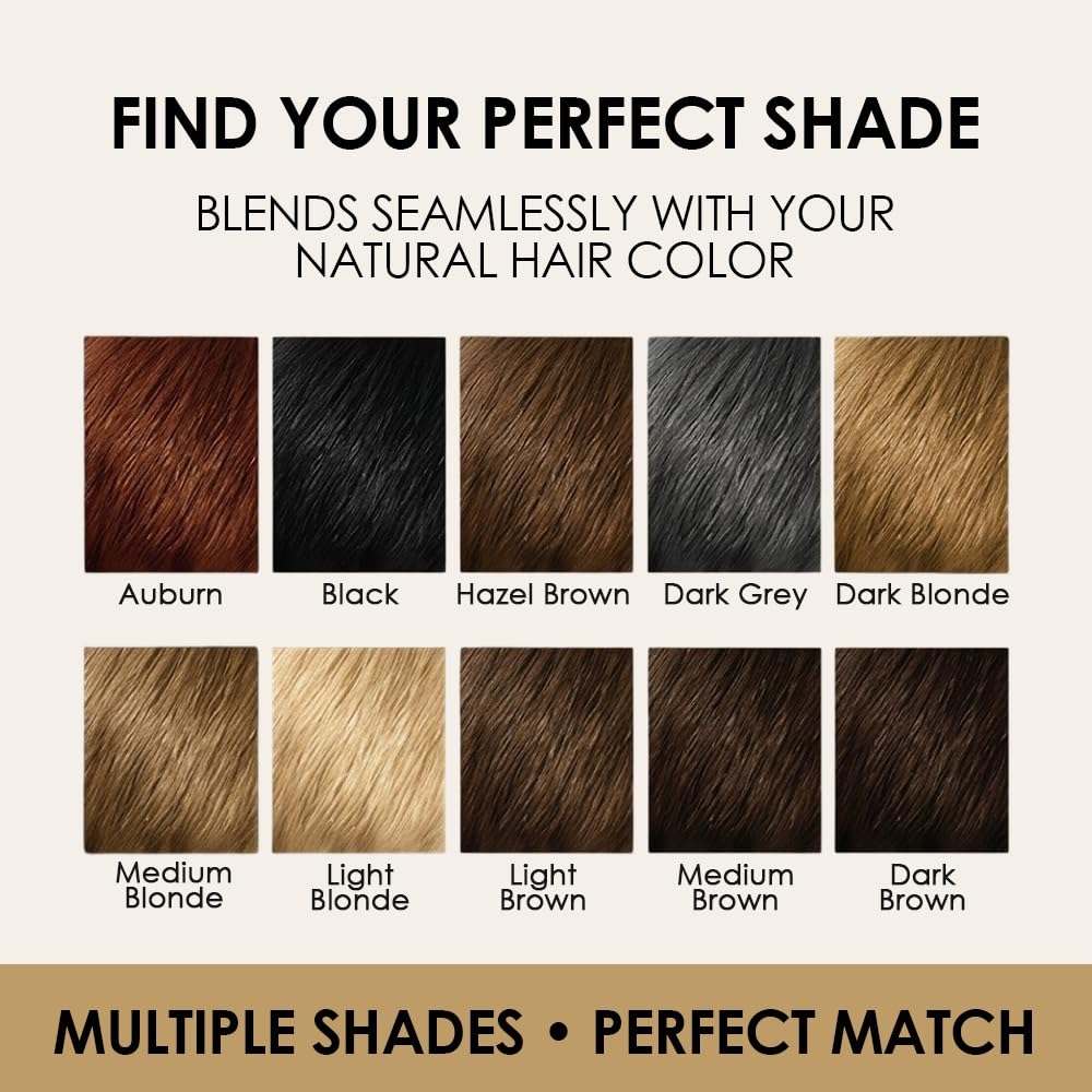 VOLUFY Medium Blonde Hairline Powder, Root Touch Up & Hair Filler