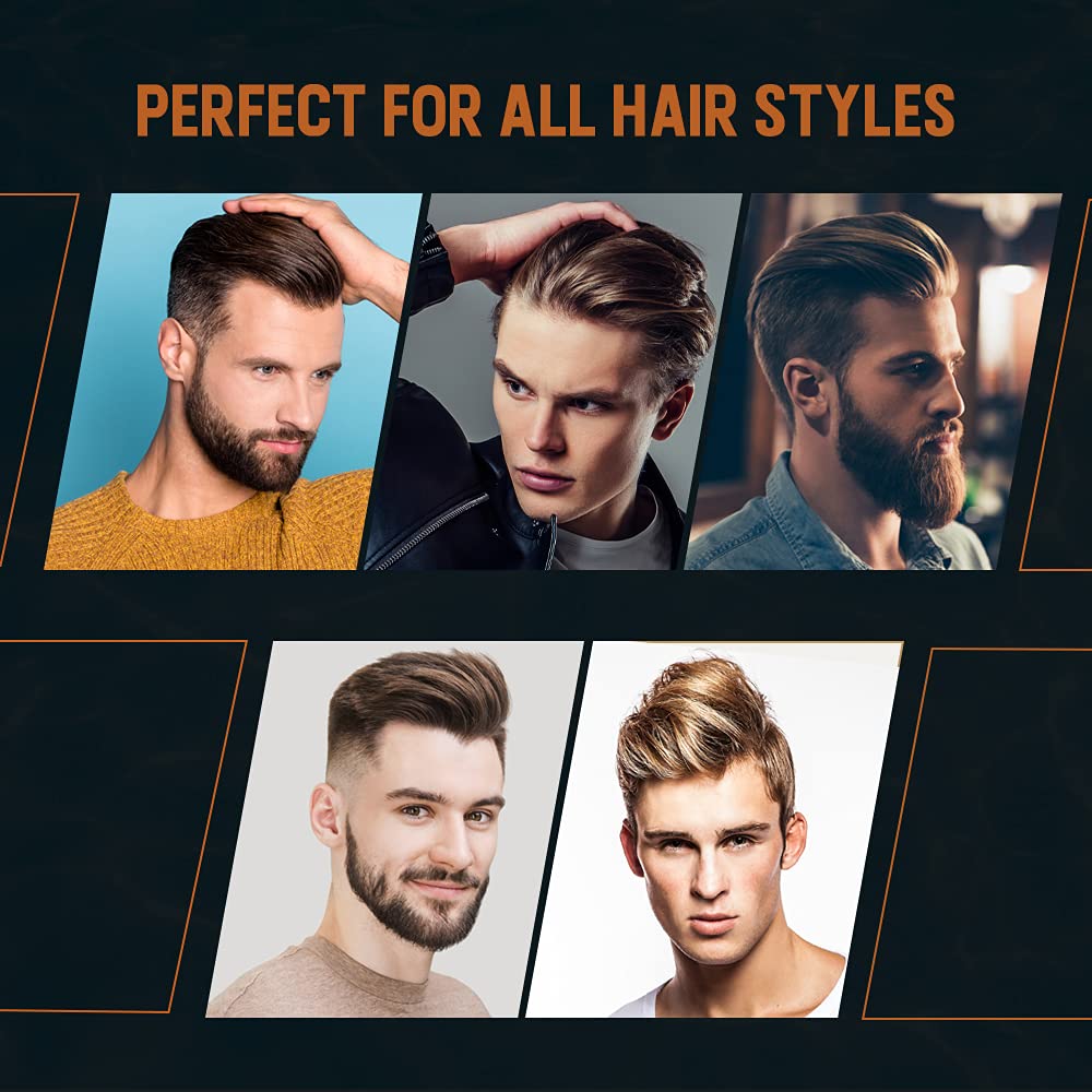 Woody's Mega Firm Hair Gel for Men, Strong Hold, Alcohol-Free, No Flakes, Men's Hair Gel for Strong Hold Styling, Mens Styling Gel - 12 fl oz