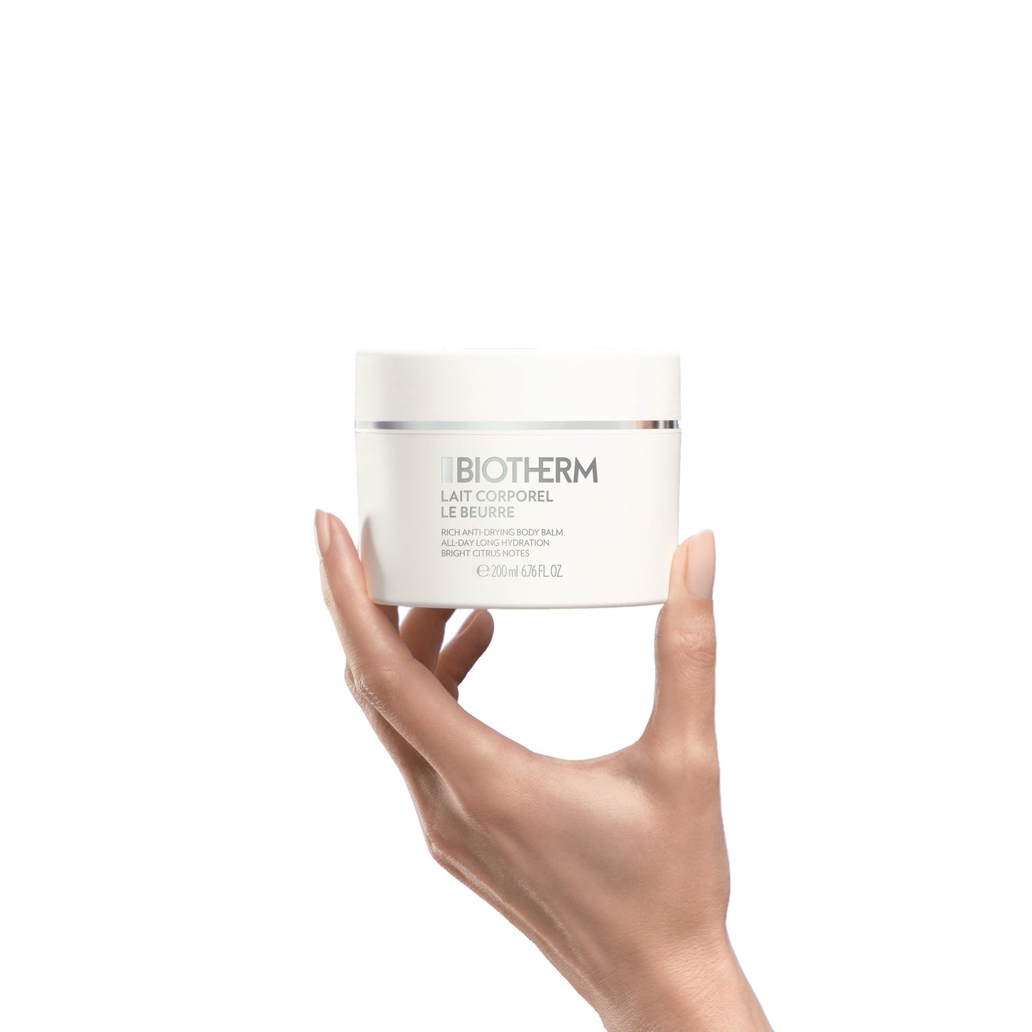 Biotherm Lait Corporel Le Beurre, Deeply Hydrating Body Butter for Dry Skin and Very Dry Skin with Shea Butter and Biotech Plankton