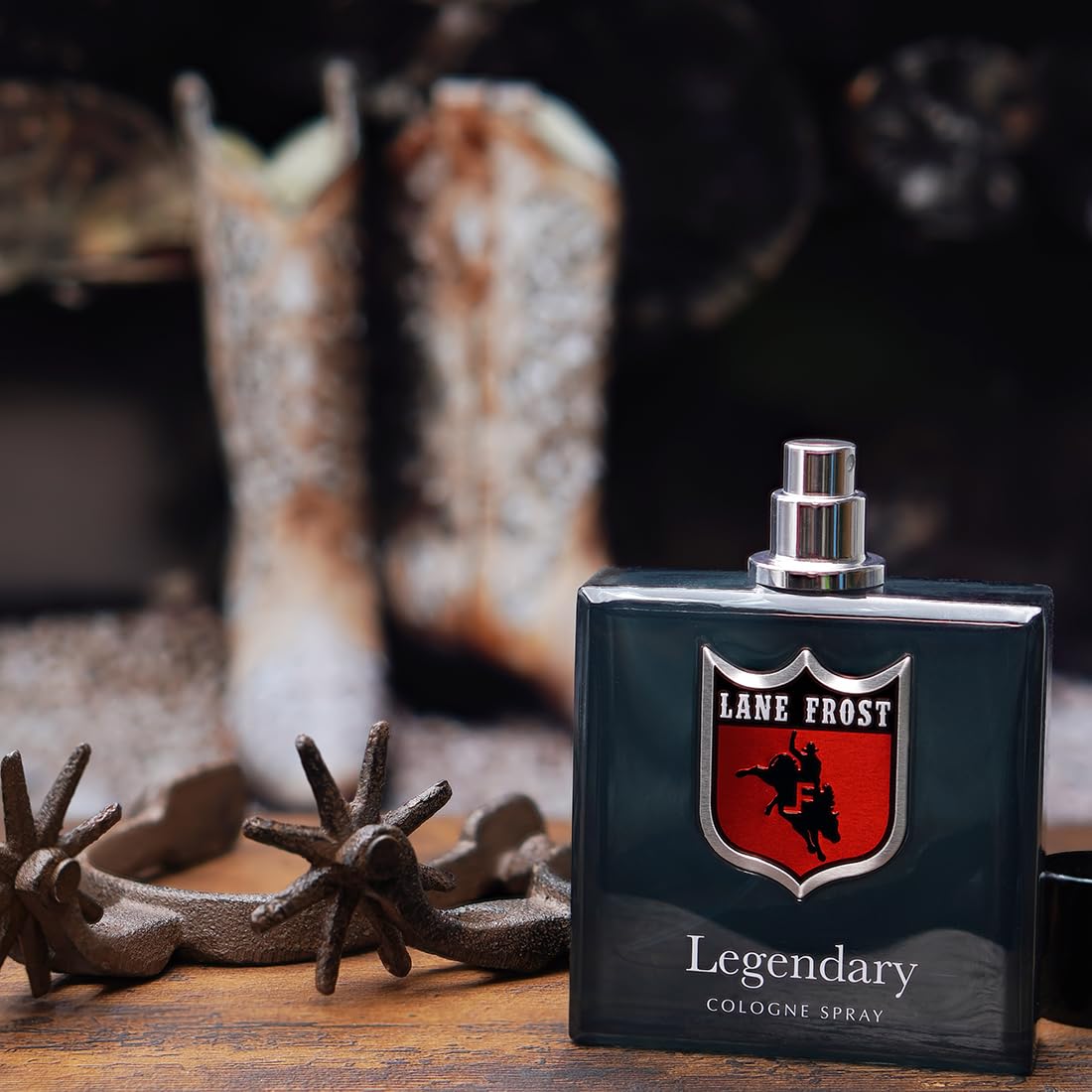 Lane Frost Legendary Cologne for Men - Orignal Western Scent for the Authentic Cowboy - Woodsy and Masculine Fragrance Spray - Long-Lasting Manly