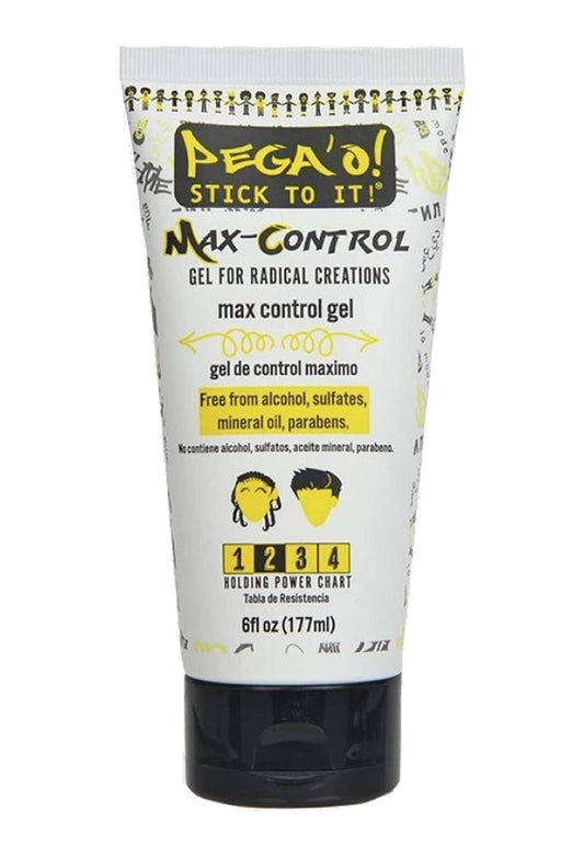 PEGA'O! Max Control - Gel For Radical Creations, Level 2 Holding Power, Free From Alcohol, Sulfates, Mineral Oil, Parabens, Delivers a Hold For Hair