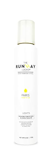 The Runway Looks Whip It Up Incredible Smoothing Blowout Mousse With Argan Oil & Wheat Proteins, Ultra Light, Frizz-Free & Hydrating, Humidity