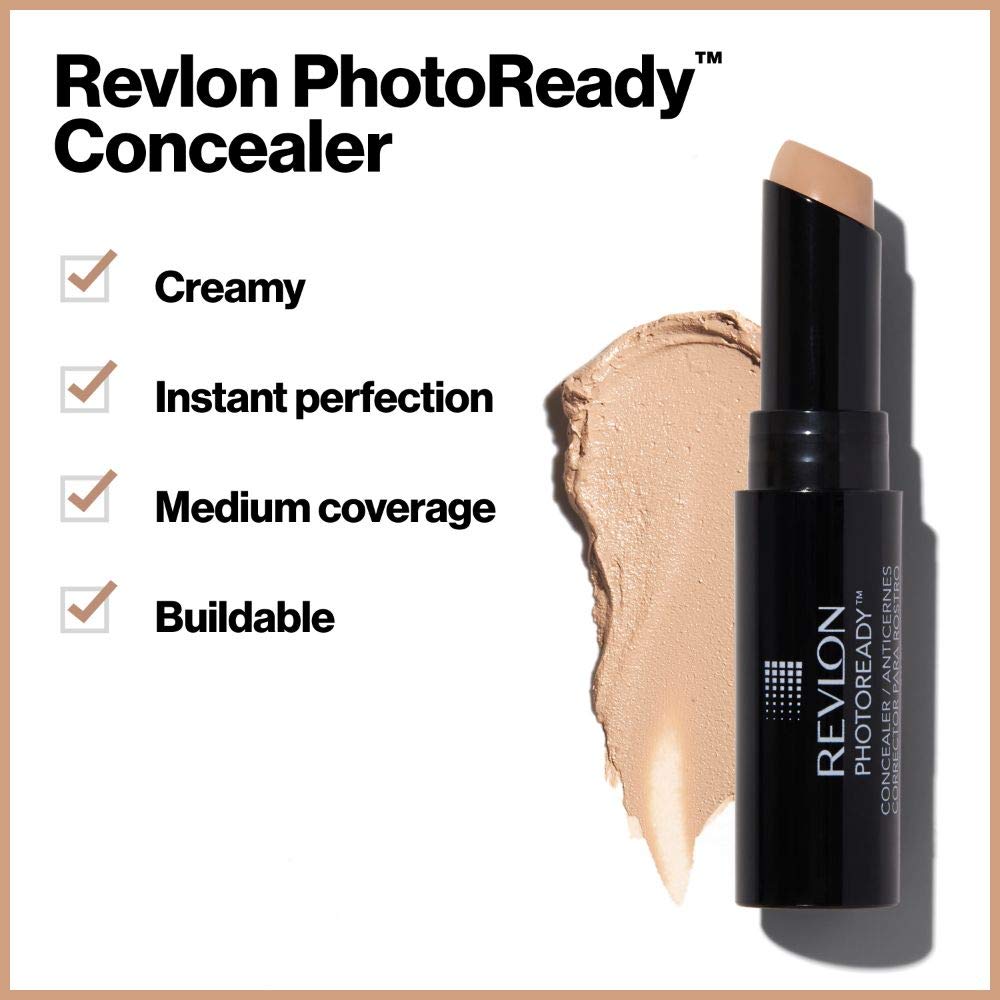 Revlon PhotoReady Concealer, Medium Deep 0.11 oz (Pack of 2)