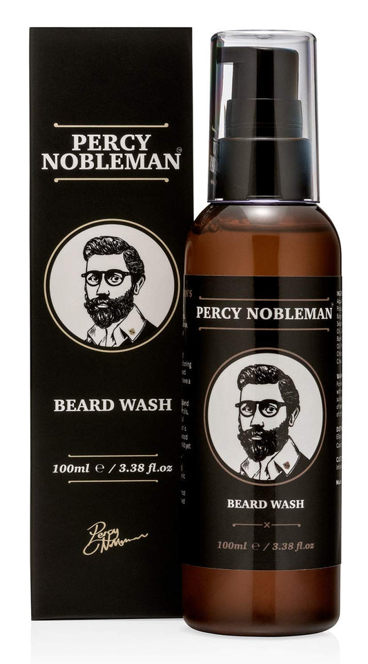 Beard Wash by Percy Nobleman A Natural Highly Organic Soap/Shampoo & Conditioner for Men