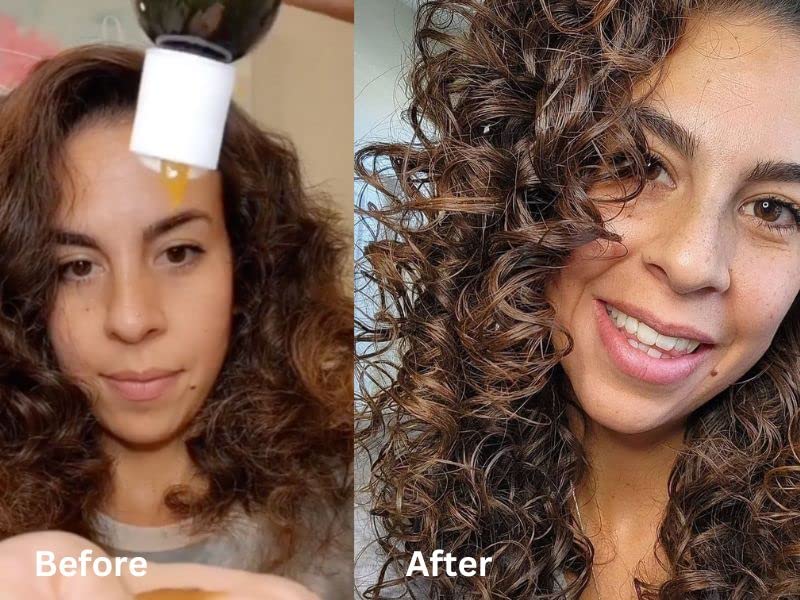 Naturaz Moisture Burst System For Loose & Wavy Curls - 100% Vegan - For Frizzy, Thirsty Curls - For Lasting Moisture & Soft, Defined, Shiny Curls - 8