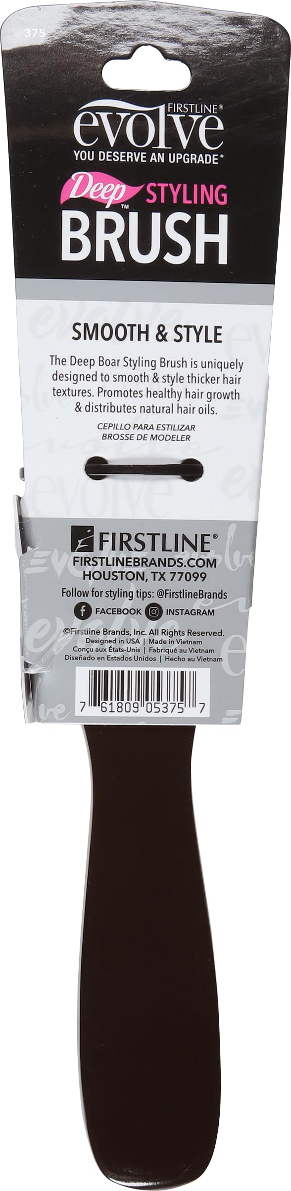 Evolve Boar Styling Brush