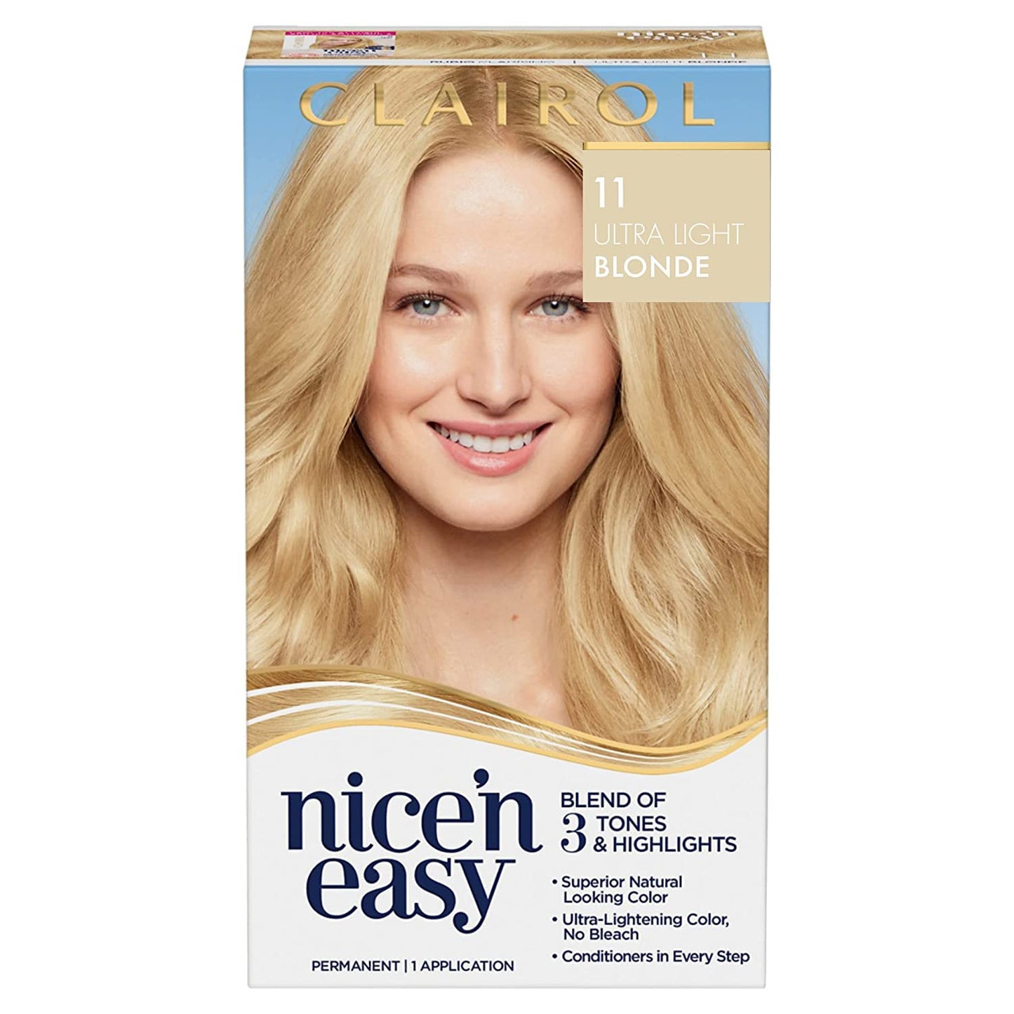 Clairol Nice 'n Easy Hair Color, [11] Ultra Light Blonde 1 ea