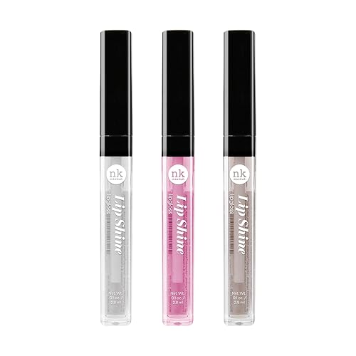 NICKA K NEW YORK Lipshine, Cosmetics, vibrant colors, bright colors, shining lips, lip shine, long lasting (AMZ280)