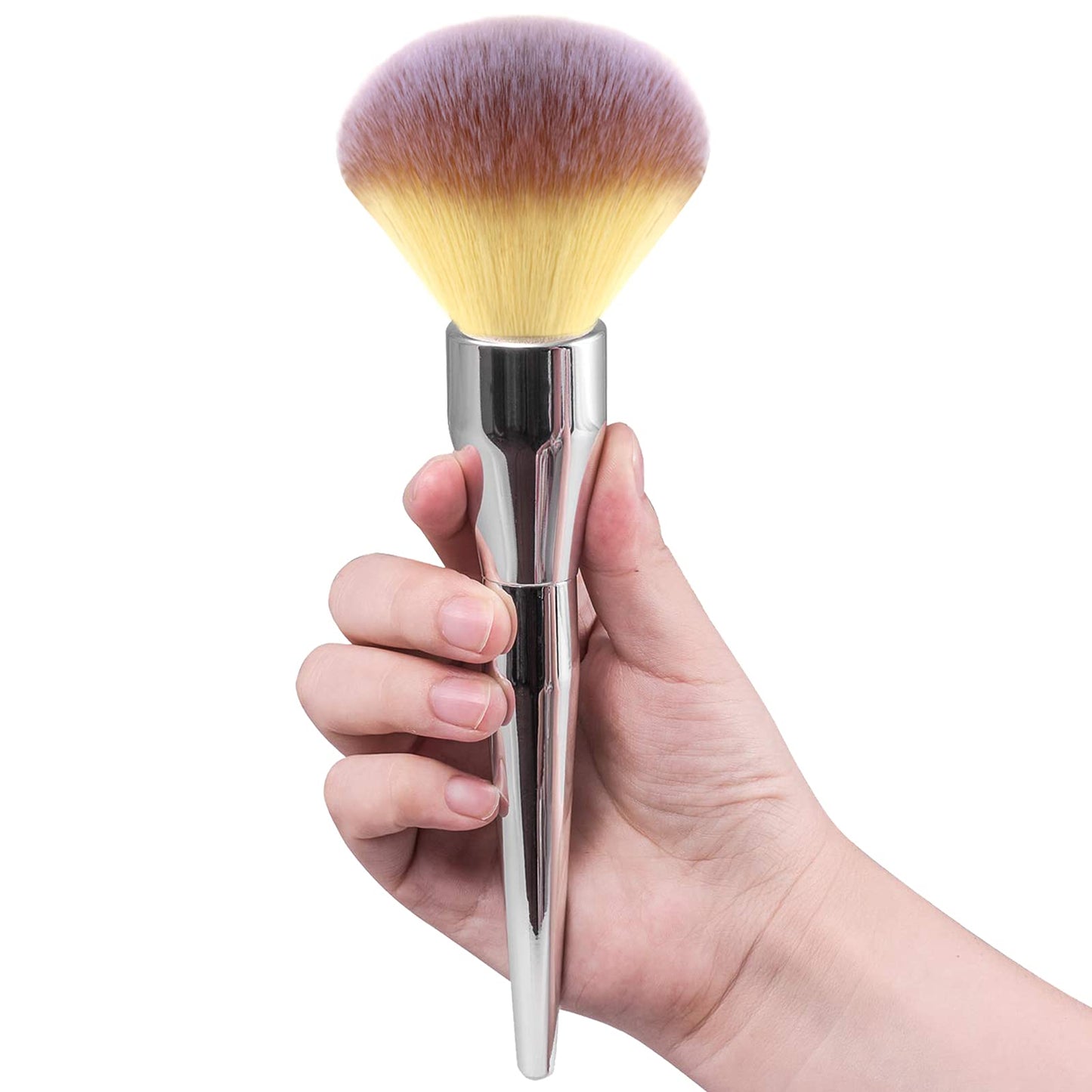 Foundation Brush,Daubigny Large Powder Brush Flat Arched Premium Durable Kabuki Makeup Brush Perfect For Blending Liquid,Cream and Flawless