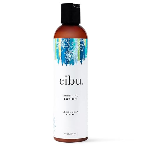 Cibu Smoothing Lotion | Styling Cream for Straightening Hair | At Home Smoothing Treatment | Anti Frizz Creme | Hair Straightener | Flyaway Smoother |