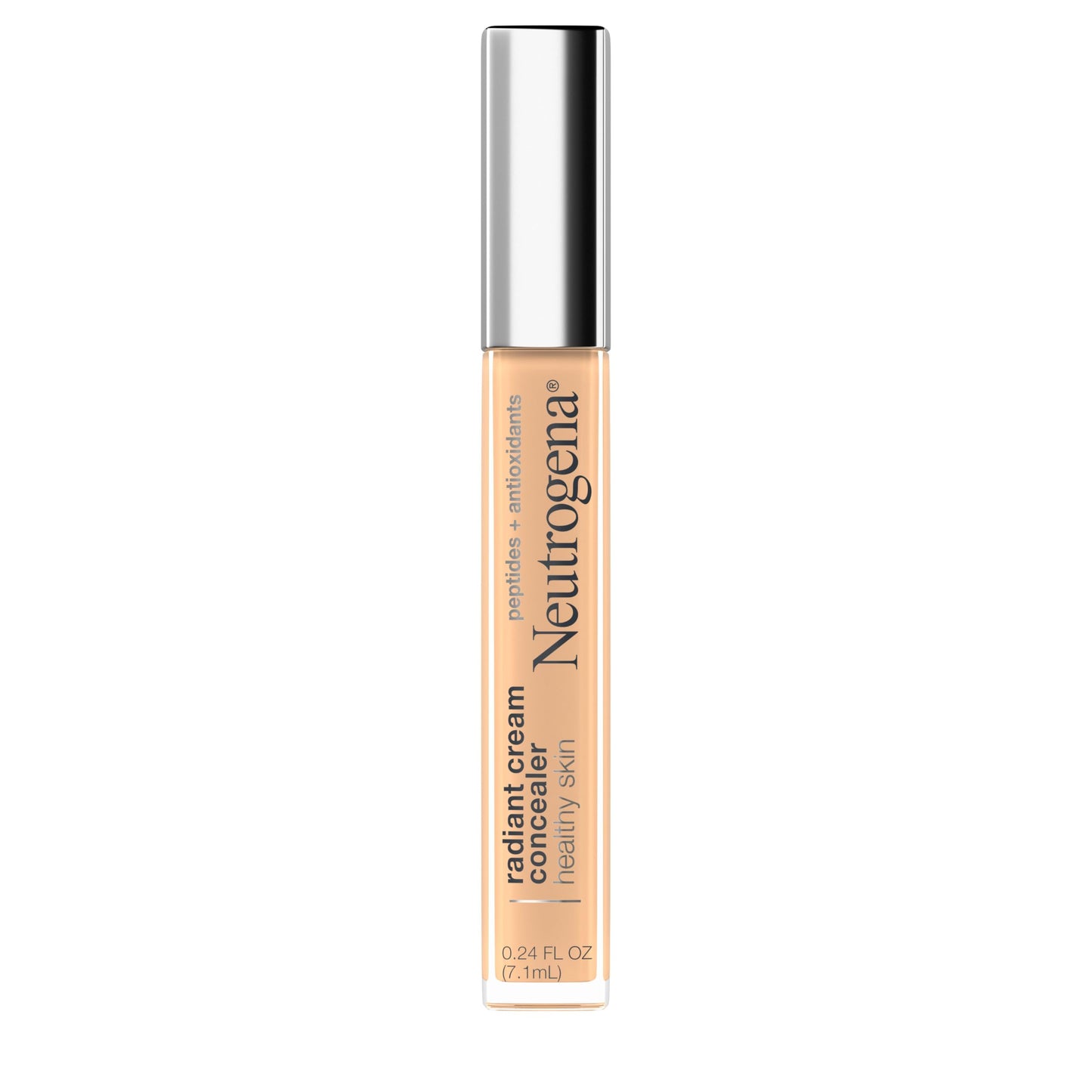 Neutrogena Healthy Skin Radiant Brightening Cream Concealer with Peptides & Vitamin E Antioxidant,Lightweight Perfecting Concealer