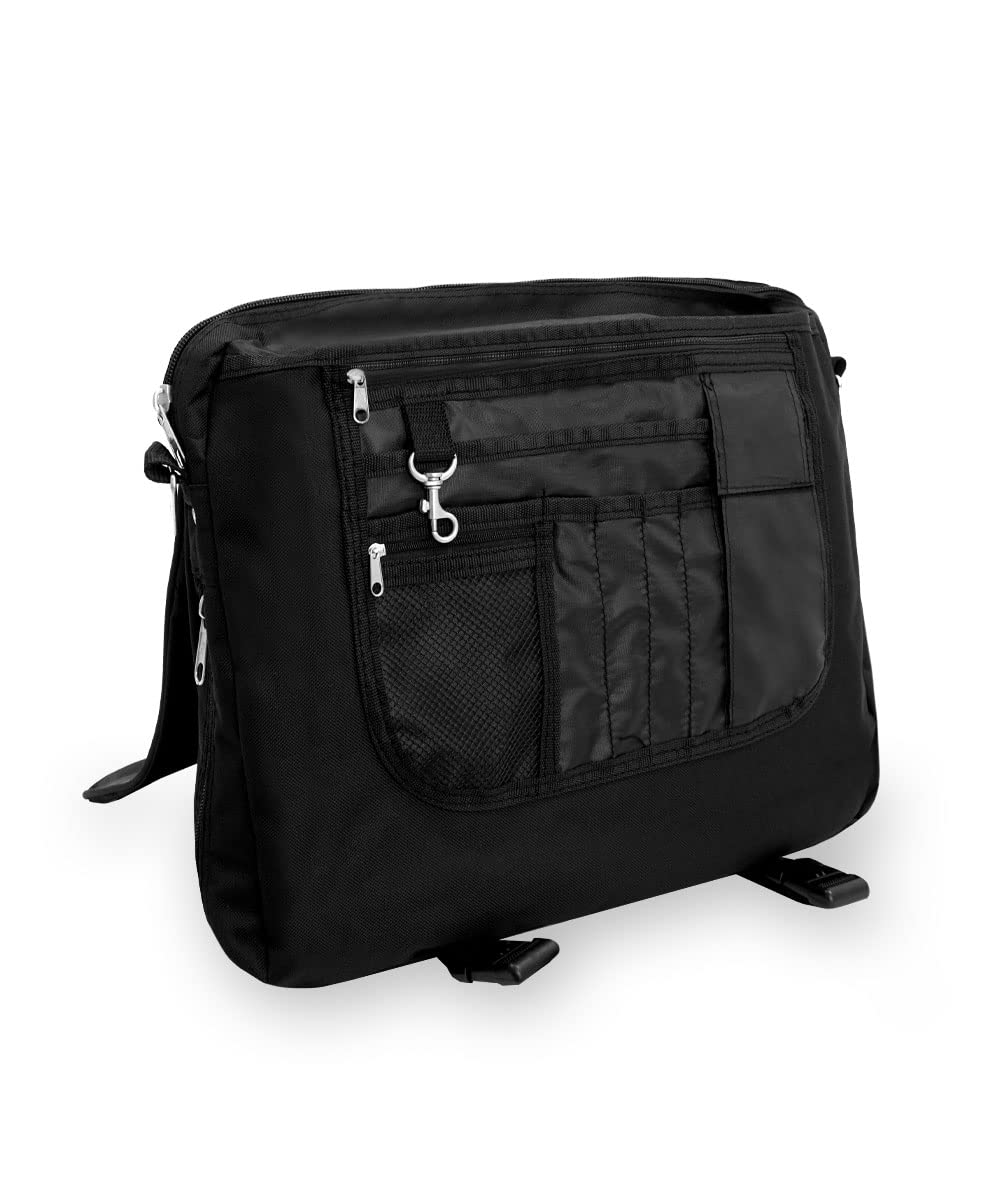 Everest Portfolio Briefcase, Black, One Size