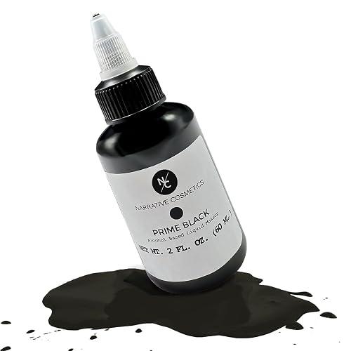 Narrative Cosmetics FX Alcohol Airbrush Paint - 2 fl oz | Waterproof, Quick-Dry, Skin-Safe Body & SFX Makeup | Brush or Sponge | Stage, Film