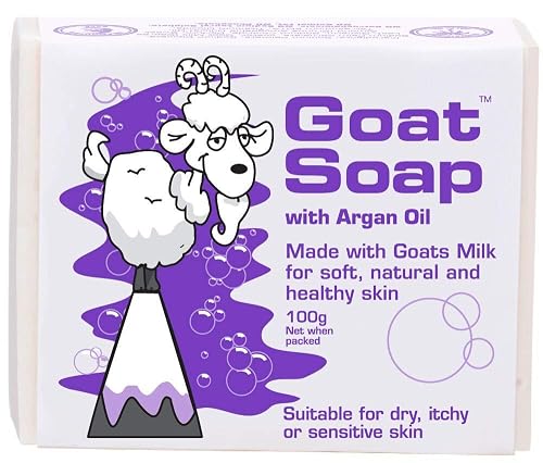 Goat Soap with Argan Oil, 3.5 oz Beauty & Personal Care GOAT NATURAL