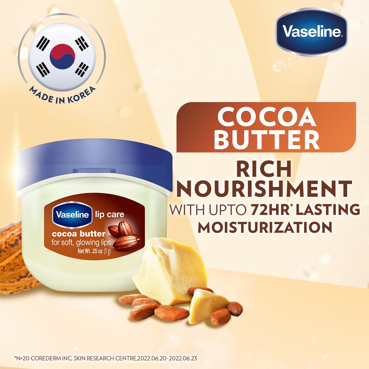 VAS LIP THERAPY .25OZ COCOA BTR