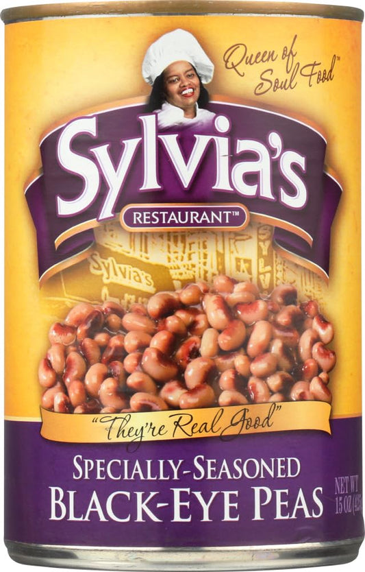 SYLVIAS Black Eye Pea Seasoning, 15 oz
