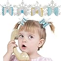 Campsis 4Pieces Christmas Glitter Bow Hair Clips Sequins Bowknot Barrettes Bling Alligator Hair Clips Party Holiday Thanksgiving Prom Decoration