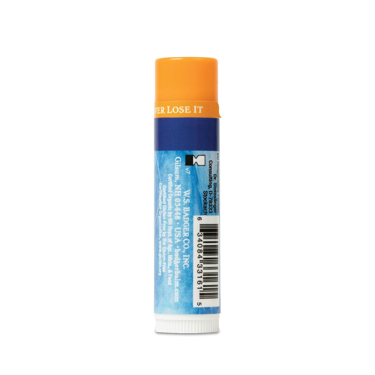 Badger Lip Balm Stick-Tangerine Breeze