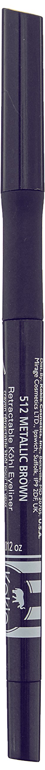 Kokie Cosmetics Retractable Kohl Eyeliner, Rich Purple, 0.012 Ounce