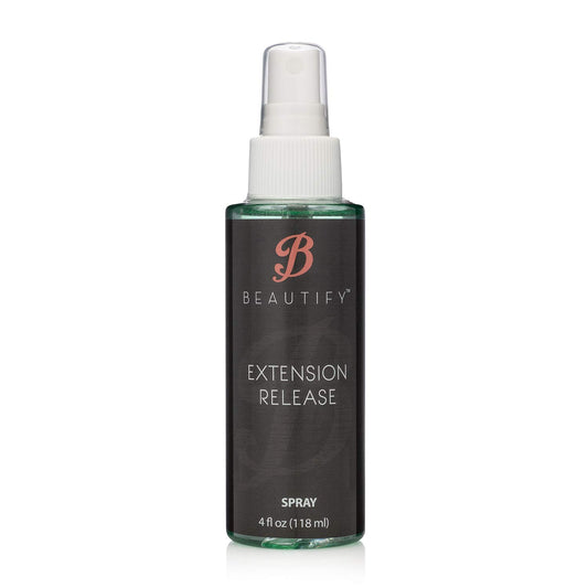 Beautify Extension Release Spray 4 fl oz for Tape in Hair Extensions, Hair Tape Removal, Wig Installs, Lace Systems and Adhesive Strips Use Offering