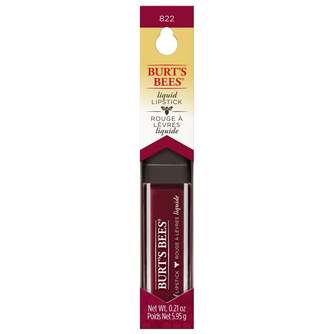 Burts Bees, Lipstick Liquid Garnet Glacier, 0.21 Ounce