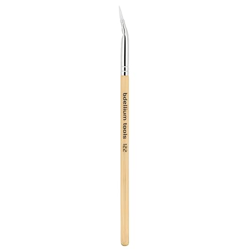 Bdellium Tools Professional Makeup Brush - Special FX Series 122 Bent Glue - With Soft Synthetic Fibers, For Smoothing Fine Details in Sculptures