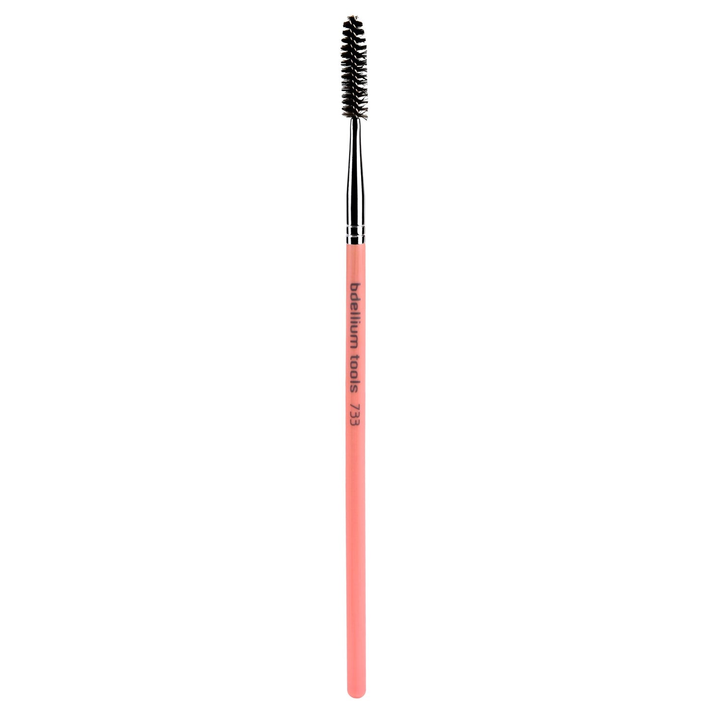 Bdellium Tools Professional Makeup Brush - Pink Bambu Series 733 Lash - With Soft Synthetic Fibers, For Applying Mascara (Pink, 1pc)